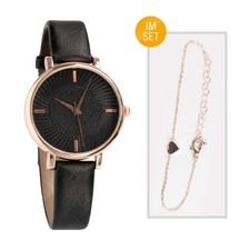 Damen Armbanduhr Schwarz