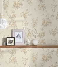 €1,50qm  1 Ro.AS Creation 37226-3 Romantica florales Muster creme hellbeige