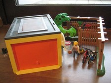 Playmobil 9368 Garage mit Fahrradstellplatz, komplett