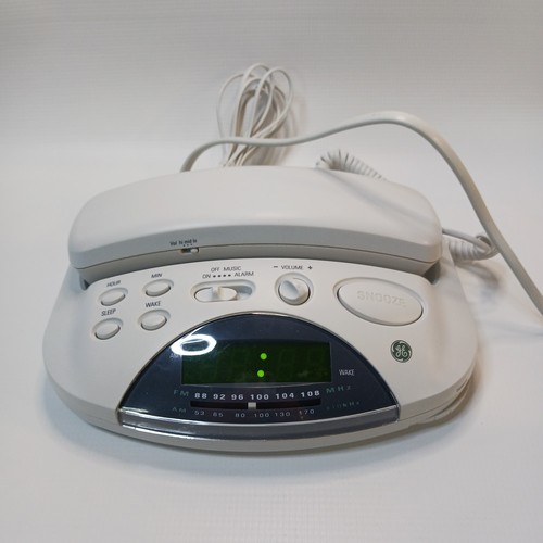 Alarm clock phone radio - alarm,