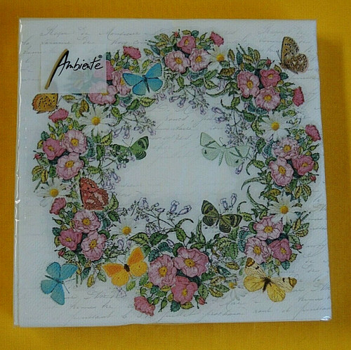 Servietten blumenkranz - 20,