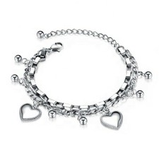 Bettelarmband 925 silber - silber, pl