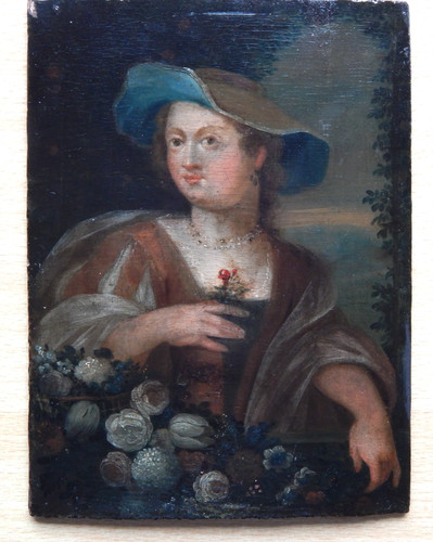 Edle dame als hirtin - edle,
