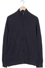 Esprit Strickjacke Herren Cardigan Jacke Gr. XL Baumwolle Marineblau #oaq3umh