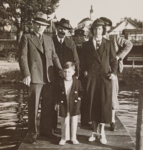 Gruppenfoto elegante familie - gruppenfoto,