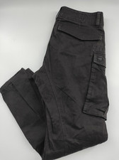 G-Star Jeans Herren W30 L32 Rovic ZIP 3D Tapered Khaki Grau Gekürzt ?E2