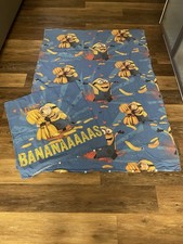Kinderbettwäsche Bettwäsche 135x200cm +80x80cm Minions