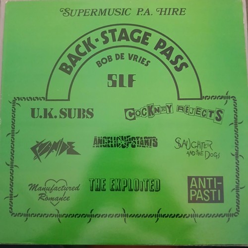 Diverse back stage - pass, (lp