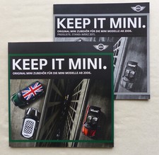 Mini 3-Türer Cabrio JCW Zubehör MJ 2011 - Prospekt Brochure + Preisliste 03.2011