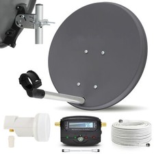 HDTV HD Digitale SAT Anlage Schüssel 40cm Finder LNB Kabel Camping Mobil Mini d