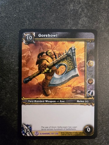 Wow tcg gorehowl epic - tcg,