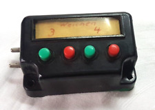 Zeuke, BTTB, DDR, Bakelit Tastenpult Schaltpult Stellpult schwarz?