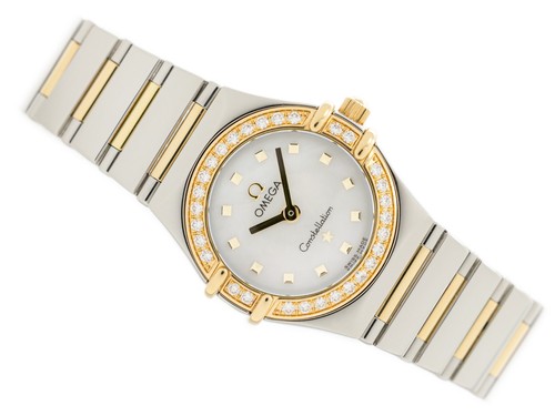 Damenuhr omega constellation - damenuhr,