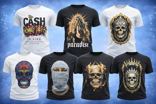 Stylische shirts mit - t-shirts, print