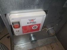 Pellet Beistelltank mit Saugvorrichtung