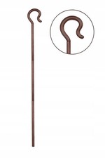 Bischofsstab Braun Falten