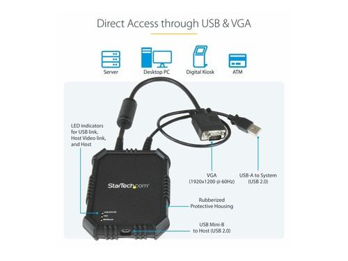 Startech com usb kvm - startech.com, 2.0