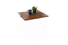 Tischplatte Akazie  80 x 80 cm Nussbaum B-WARE 42005