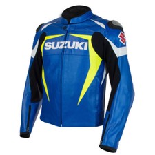 SUZUKI Leder Biker Jacke