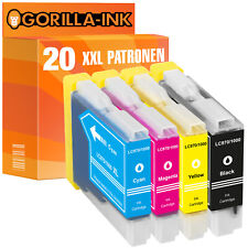 20 Patronen XXL für Brother