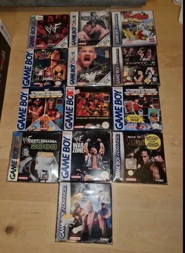 Wwf wwe gameboy ovp sammlung - gameboy,
