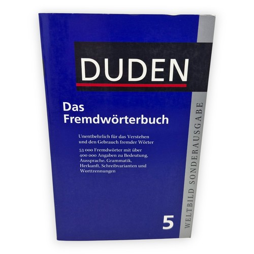 Duden das fremdwörterbuch - das,
