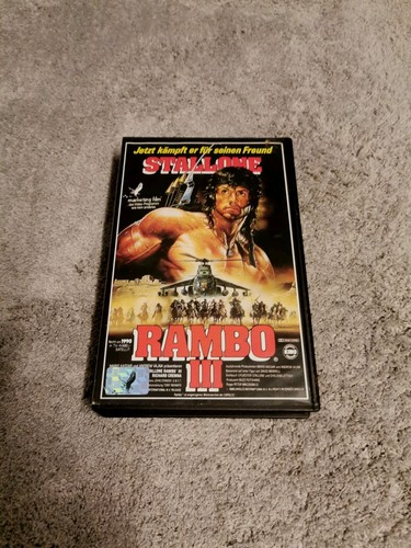 Vhs rambo erstauflage - rambo, 3