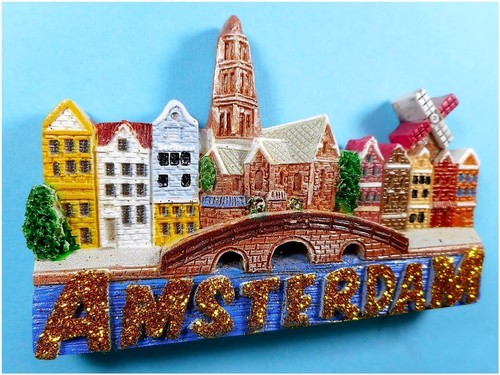 Souvenir magnet amsterdam - magnet,