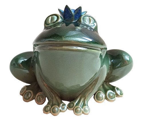Froschkönig keramik süßer - froschkönig,