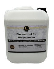 Verfestigen von losen Kieseln, Steinen und Schotter, Kiesbinder Galabau