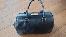 Leder Tasche Marc O Polo + Rundholz Stoffbeutel .  NEU
