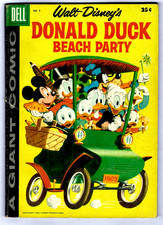 Walt Disney DONALD DUCK Beach