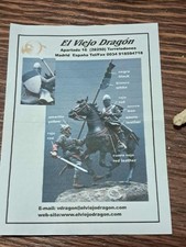 Kreuzritter zu Pferde Vignette 1/32 (35) Zinnfiguren