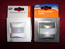 REV Ascoli Bewegungsmelder 120° Unterputz, weiß oder titan (Farbauswahl), Clip