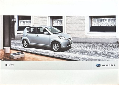 Subaru justy prospekt - subaru,