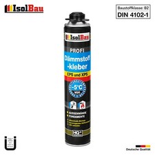 Dämmstoffkleber 750ml Klebeschaum B2 Dämmplatten Perimeterkleber EPS XPS PIR