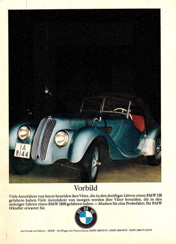 3w23878 alte reklame aus - alte, 1965