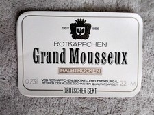 DDR Etiketten VEB Rotkäppchen