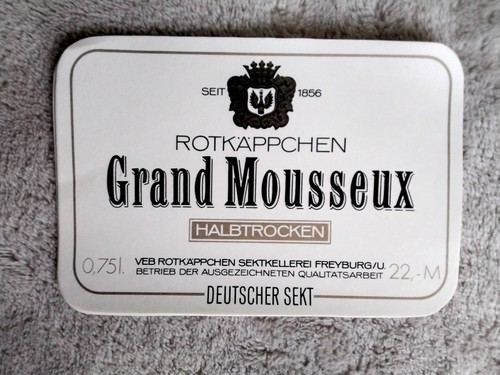 Ddr etiketten veb - ddr, rotkäppchen