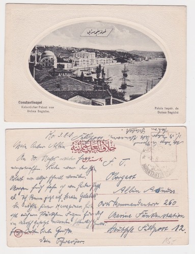 909723 mit feldpoststempel - ak,