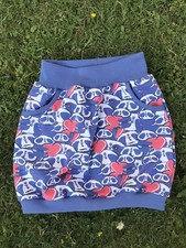 HANDMADE Pumprock, Ballonrock, Kinder, Handarbeit, Gr. 92/98, NEU