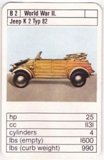 Vintage Volkswagen Typ 82