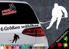 Eishockey Silhouette Sticker