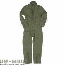 BUNDESWEHR FLIEGERKOMBI OLIV NEU BW PILOTENKOMBI ARBEITSKOMBI OVERALL KOMBI
