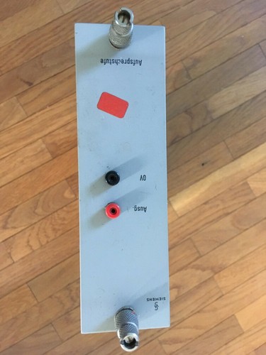 Siemens aufsprechstufe sitral - aufsprechstufe,