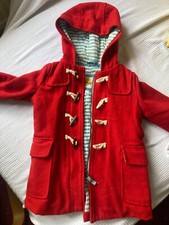 Atemberaubender roter Boden Mädchen Dufflecoat 