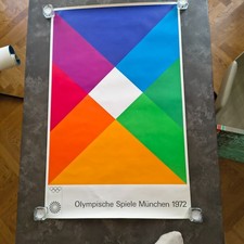 Kunstplakat Original Olympia 1972 München