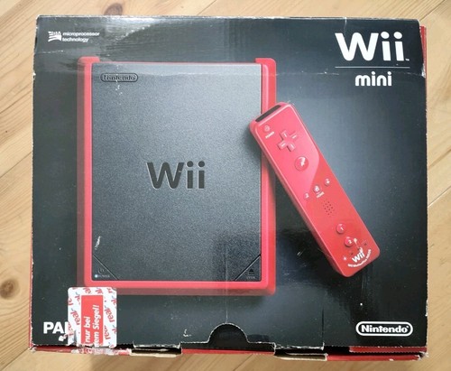 Nintendo wii mini konsole rot - nintendo,