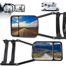 2X Wohnwagen Spiegel Auto