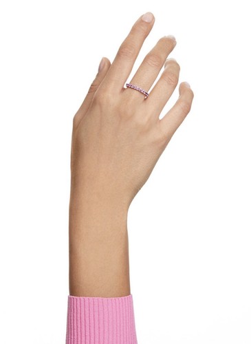 Swarovski matrix ring pink - swarovski,